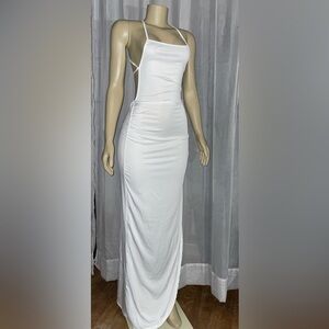 Elegant White Maxi Dress